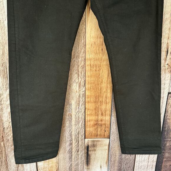 Jeanerica Jeans Tapered Rinse Stay Black 33 X 30 TM005 Organic Cotton Mid Rise - Picture 4 of 9